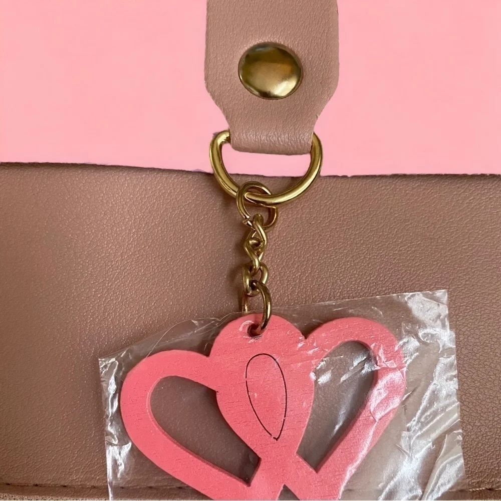 Pink Clutch/Crossbody Bag